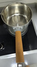 康巴赫（KBH）316不銹鋼小奶鍋輔食鍋湯鍋泡面蒸鍋燃?xì)怆姶艩t通用18cm 曬單實(shí)拍圖