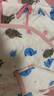 ibaby/英倫寶貝嬰兒連體衣新生兒哈衣兒童內(nèi)衣男女童家居服寶寶爬服春 童謠甜兔空氣層連體 59cm 曬單實(shí)拍圖
