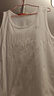 蕉內棉棉301H男士背心100%純棉窄肩全棉家居服春夏季無(wú)袖無(wú)側縫睡衣 曬單實(shí)拍圖