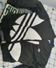 adidas情侶款復古寬松運動(dòng)立領(lǐng)夾棉外套男女秋冬阿迪達斯三葉草 黑色 L 曬單實(shí)拍圖