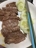 京東超市海外直采 進(jìn)口原切草飼眼肉牛排 凈重2斤（5-7片） 減脂牛排 牛肉 曬單實(shí)拍圖