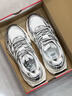 KAPPA卡帕男鞋銀色老爹鞋男2025秋冬新款休閑跑鞋男厚底增高運動(dòng)鞋子男 銀色/黑色 42 曬單實(shí)拍圖