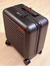 新秀麗（Samsonite）行李箱16英寸拉桿箱便攜旅行箱包HG0墨黑色密碼登機箱 曬單實(shí)拍圖