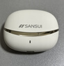山水（SANSUI）W105【國家補貼丨AI實時翻譯】藍牙耳機骨傳導(dǎo)概念耳夾式 無線跑步運動通話降噪榜前十 白 曬單實拍圖