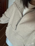 lululemon丨Scuba 女士超寬松款煙囪領(lǐng)衛衣 LW3IFTS 沙漠棕褐色 XS /S 曬單實(shí)拍圖