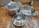 1號(hào)會(huì)員店（One's Member）加厚【一體成型鍋底】304不銹鋼蒸鍋三層湯鍋大容量10L不挑爐灶 曬單實(shí)拍圖