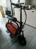 bremer電動(dòng)滑板車(chē)超輕便攜鋰電池代步車(chē)可折疊小型電動(dòng)車(chē)電瓶車(chē)V12新品 跨騎（+筐+腳踏+后靠背+前扶手） 48V18.2A 約80公里 曬單實(shí)拍圖