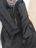 BESNOS意大利品牌派克服女獺兔毛內膽中長(cháng)款尼克服大衣媽媽皮草外套冬 藏青色 L /推薦117斤以?xún)?曬單實(shí)拍圖
