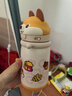 babycare兒童保溫杯嬰兒小松鼠寶寶1-3歲不銹鋼吸管水杯壺學(xué)生上學(xué)450ml 曬單實(shí)拍圖