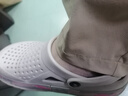 卡帝樂(lè )鱷魚(yú)洞洞鞋女士涼鞋休閑花園拖鞋兩用沙灘鞋涼拖鞋女 1287 白色 36 曬單實(shí)拍圖