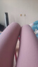 浪莎秋衣秋褲女莫代爾棉薄款秋冬季美體顯瘦保暖內(nèi)衣套裝打底衫香緋 曬單實拍圖
