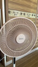 美的（Midea）【幸運草安睡風(fēng)扇SE】直流變頻輕音家用立式遙控電風(fēng)扇柔風(fēng)落地扇臺式桌面大風(fēng)量一級能效輕羽扇 曬單實(shí)拍圖