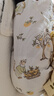 童泰（TONGTAI）嬰兒連體衣春秋季純棉衣服初生寶寶蝴蝶哈衣爬服滿月服黃色59cm 曬單實拍圖