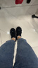 FILA 斐樂貓爪鞋4代女鞋老爹鞋情侶運動鞋復古時尚休閑鞋網(wǎng)面透氣 【女款】黑-BK 37.5 曬單實拍圖