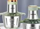 SUPUSR蘇泊絞肉機家用5L碎肉機電動(dòng)多功能絞餡機家商兩用不銹鋼絞肉機料理機絞菜機嬰兒輔食機 3L 全鋼機身【兩套精鋼刀】 曬單實(shí)拍圖