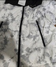波司登（BOSIDENG）【反季】羽絨服國(guó)標(biāo)90絨男女情侶冬季短款潮流涂鴉連帽外套 雪嶺山脈9BE9 XL 175/96A 曬單實(shí)拍圖