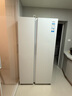 海爾（Haier）【24年新品】冰箱620升雙開門對(duì)開門大容量風(fēng)冷無(wú)霜一級(jí)能效雙變頻節(jié)能省電家用租房電冰箱 【冰雪白620升】黑金凈化+90°開門懸停 曬單實(shí)拍圖