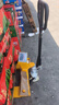 正峰叉車電子秤1噸2噸3噸地牛帶稱重器手動(dòng)液壓搬運(yùn)車移動(dòng)磅秤 高配防撞特厚款：2噸/精度0.5Kg 寬叉68.5cm 曬單實(shí)拍圖