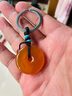 玉髓貔貅招財汽車(chē)鑰匙扣掛件男瑪瑙平安扣吊墜女葫蘆汽車(chē)鑰匙掛件 普通款平安扣 曬單實(shí)拍圖