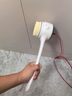 嚴選小米電動(dòng)洗澡刷家用搓澡神器可分體式搓背機懶人搓澡刷強力搓泥沐浴刷 喜浴白 曬單實(shí)拍圖