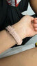 MSSM適用蘋果手表表帶女款小蠻腰真皮apple watch手表iwatch ultra S10/9/8/7/6/SE【粉色】38/40/41mm 曬單實拍圖