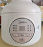 美的（Midea）電燉鍋1-2人電燉盅隔水燉鍋家用燕窩燉盅陶瓷燉湯盅電燉鍋嬰兒輔食小燉鍋煲湯電燉鍋電砂鍋煲湯鍋 1L 【1L=3碗 防燙把手】DZE1066 曬單實(shí)拍圖