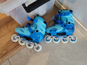 米高輪滑鞋兒童初學(xué)溜冰鞋直排輪旱冰鞋【斷碼撿漏清倉微瑕特價(jià)】 舊款MC7藍色 鞋身磨損鞋身微瑕 S 曬單實(shí)拍圖