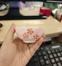 陶羽釉下粉彩堆料花口碗杯家用陶瓷茶杯主人杯高顏值品茗杯功夫茶具 釉下粉彩堆料-櫻花落-花口碗杯 曬單實(shí)拍圖