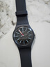斯沃琪Swatch瑞士手表 GENT系列 七夕禮物送女友石英表 璞玉原石 SO29A101 曬單實(shí)拍圖