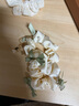 清晨的星星鈴蘭花蝴蝶結大腸發(fā)圈女森系仙美扎頭發(fā)繩橡皮筋頭繩頭飾2025新款 鈴蘭花流蘇＋三個(gè)蝴蝶結鈴蘭花 曬單實(shí)拍圖