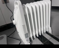 卡帝亞（KADEER）油汀取暖器家用省電電熱油丁小型迷你電暖器全屋速熱電熱器加寬防燙電暖氣片辦公室烤火爐 白色9片 曬單實(shí)拍圖