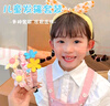 伊莉洛兒童星黛露發(fā)箍女童束發(fā)發(fā)卡女孩發(fā)飾碎發(fā)頭箍寶寶防滑頭飾套裝 16#粉色花朵3件套 曬單實(shí)拍圖