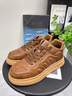 奧康潮流男鞋冬季中幫板鞋男2025輕便新款男士休閑鞋子戶(hù)外運動(dòng)工裝鞋 栗子褐 【運動(dòng)鞋碼】 41 曬單實(shí)拍圖