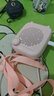 漫步者（EDIFIER）MF1無(wú)線(xiàn)版 便攜式擴音器 小蜜蜂擴音器教師專(zhuān)用 導游擴音器 煙粉色 高保真防水 曬單實(shí)拍圖