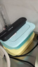 特百惠（Tupperware）長(cháng)方飯盒1L可微波加熱學(xué)生上班族午餐飯盒便攜密封便當盒 奶黃色 曬單實(shí)拍圖