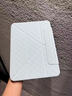 崇尚美適用于ipad平板保護套air6/air7皮革保護殼ipad11代A16芯片蘋果10代9平板殼帶搭扣Pro11英寸無筆槽 3+Y型【白冰藍】簡約多折帶搭扣 ipad11(A16芯片)/ipad1 曬單實拍圖