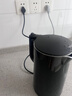 蘇泊爾 電水壺1.7L黑色雙層防燙304不銹鋼家用燒水壺SW-17T12D 黑色 曬單實(shí)拍圖