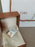 CRD克徠帝足金999黃金戒指時尚愛心形光砂黃金戒指結(jié)婚節(jié)日禮物 3.2g 曬單實拍圖