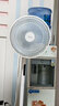 美的（Midea）電風(fēng)扇家用遠(yuǎn)距送風(fēng)遙控智能落地扇七葉智能感溫立式電扇宿舍臥室搖頭 【25年新品】升級AI聲控風(fēng)隨溫變款35AS 曬單實拍圖