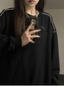 安踏運動(dòng)套裝女2025年秋冬季長(cháng)袖長(cháng)褲兩件套衛衣衛褲跑步健身服 基礎黑 L 曬單實(shí)拍圖