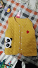 宜爽兒童裝兒童馬甲春秋冬季女童保暖背心男童加絨衣服 黃色   110    曬單實(shí)拍圖