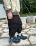 安踏兒童運動(dòng)鞋男女大童鞋25秋季新品網(wǎng)面透氣犟彈旋鈕扣緩震火焰跑鞋 【男火焰】黑/深蔚藍5517-4 34 腳長(cháng)約21.5cm 曬單實(shí)拍圖