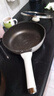 KIWICOO德國鈦聚力平底鍋不粘鍋家用牛排煎鍋無(wú)涂層煎蛋炒鍋電磁爐燃氣灶 【鈦聚力煎炒鍋】聚油抗凸 26cm 曬單實(shí)拍圖