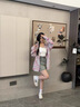 回力德訓(xùn)鞋女款2025新款秋季爆款厚底增高老爹鞋軟底輕便運(yùn)動鞋子女 米黑色【輕便軟彈 厚底顯高】 37 曬單實拍圖