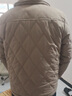 啄木鳥(niǎo)棉衣男外套男秋冬季新款棉服男休閑保暖小棉襖羽加絨服加厚夾克男 2415卡其色 XL 約130-150斤 曬單實(shí)拍圖