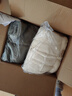 無(wú)印良品（MUJI）女式 長(cháng)毛抓絨 大衣 長(cháng)袖秋冬款 羊羔絨外套外衣 女裝 BB2QPA4A 淺綠色 M (160/84A) 曬單實(shí)拍圖