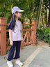 戴維貝拉（DAVE＆BELLA）【庫洛米聯(lián)名】?jì)和绦渖弦屡痶恤夏季新款寶寶衣服小童套頭衫 夢(mèng)幻紫【現貨】 120 cm（建議身高110-120cm） 曬單實(shí)拍圖