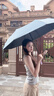 左都（ZUODU）太陽傘防紫外線防曬傘晴雨兩用陽傘全自動折疊高顏值便攜輕便小巧 曬單實拍圖