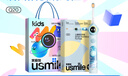usmile笑容加兒童電動(dòng)牙刷 數(shù)字牙刷 Q20奇幻藍(lán) 適用3-15歲 學(xué)生禮物 生日禮物 兒童禮物 曬單實(shí)拍圖
