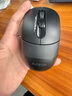 雙飛燕（A4TECH）FB10CS 輕音無(wú)線(xiàn)藍牙鼠標可充電筆記本電腦辦公手機平板ipad通用 飛時(shí)代 石曜黑 曬單實(shí)拍圖